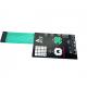 OEM Customized Design Rubber Membrane Keyboard Industrial With Glossy Surface