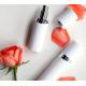 white luxury Skin care packaging 30ml 50ml airless cosmetics bottles and jars set