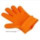 172g microwave oven mitts baking tool silicone finger gloves