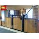 Classic Free Standing Powder Coated Horse Stall Partitions With Swing Door And Dividers