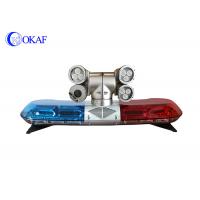 Vehicle  LED Light Bar Emergency Warning Light Mounted PTZ Security Camera