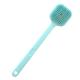 2 In 1 Long Handle Silicone Bath Body Cleaning Brush For Exfoliating
