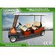 EXCAR Club Car Electric Golf Buggy cart Brown Red For 4 And 2 Passenger