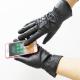 Top quality promotional cheap daily life pu gloves winter touch screen