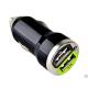 Bullet type MINI Dual USB 2Port Car Charger for iPhone 5S 5 4S 4 IPODS Galaxy S4 3 NOTE 3