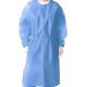 Full Coverage Disposable Surgeon Gown , Waterproof Disposable Coveralls Knitted