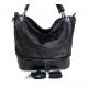 Wholesale Price New Style Real Leather Black Shoulder Bag Handbag #2609