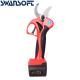 Portable Garden Scissors 40mm Cordless Electric Pruning Shears Electric Pruner Finger Protection