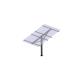 HDG 60m/S Solar Ground Racking System , Monopole PV Ground Mounting Systems