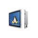 Widescreen Fanless Embedded Touch Panel PC  / Industrial Linux PC Thin Design