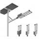 250w Solar Powered Led Street Lights Design 5 Heads Road Light Parking 66x22x9cm
