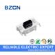Mini White House Right Angle Tactile Switch Surface Mount With Black Button