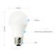Auto Timer Wifi Controlled Led Light Bulb PC Lamp Body MXQ E27 Easy Installation