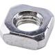 M3-M12 White Zinc Plated Grade 4.8  Heavy Duty Metal Square Nut For Furniture