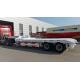 2-5 Axles Sinotruk Lowbed Semi Trailer with Landing Gear 30-100t Capacity 12 Tires