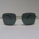 PC Anti Reflective Sunglasses 54mm Square Gold Polarized