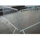 Galvanized Coated Temporary Fencing Hire For Work Site / Iron And Steel Material