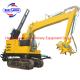 Electrical Installing Hydraulic Digging Electric Concrete Pole Making Machine