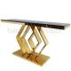 Elegant Durable Console Table 80cm Height Smooth Finish