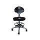 ESD Work Clean Room Chairs And Backrest w/Non Slip Strips Color Black