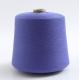 Raw White Dope Dyed Polyester Yarn Paper Or Plastic Cone Abrasion Resistance
