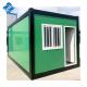 Flat Pack Prefab Container Van With Roof