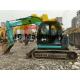 2014 Year Zero Tail Used Kobelco Excavator SK07 With Back - Fill Blade