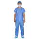 Single Use Spunbond Hospital Surgical Scrubs Unisex Disposable Patient Gown Suit SMS