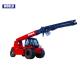 China World 11ton Large Hydraulic Control Forklift Telescopic Wheel Loader For Sale