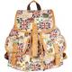 Female new national wind canvas shoulder bag backpack schoolbag shoulder bag Students