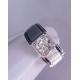Men's Diamond Ring White Diamond Ring Engagement Wedding Rings Lab Grown Diamond Rings