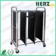 Antistatic ESD PCB Plates Storage Magazine Rack Cart Trolley Movable