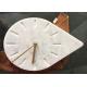 Customized Shape Natural Stone Crafts For Decorative Marble Stone Clock