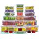 Hard Plastic Food Storage Containers With Lids Airtight-85 OZ To Sauces Box, Stackable Kitchen Bowls Set Meal Prep