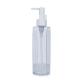 160ml Hexagonal Oil Cosmetic Bottle Clear Plastic Makeup Remover Bottle