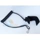 Black Nylon Strap Pistol Retention Lanyard 4.0MM Diameter Cord For Firearms