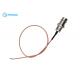 180 Degree Female Crimp Type Rear Mount Bnc To Ufl Female With Rg178 Jumper Rf Cable