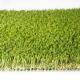 No Glare Tennis Synthetic Grass Olive Curved Silk Yarn Shape