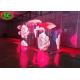 Ultra Lightweight Outdoor P3.91-P7.82 500*1000mm Cabinet Size Transparent LED Wall