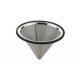 304 Stainless Steel Reusable Pour Over Coffee Filter Cone For Chemex Coffee Maker