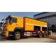 3000L Asphalt Slurry Seal Truck With 8m3 Aggregate Bin / Road Construction Trucks