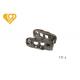 Original Track Chain Assembly , Loose Track Link For Excavator 135-L