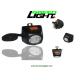 Small Size LED Miners Cap Lamp 8000LUX 221lum Brightness With Digital Screen