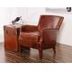 classical British style leather sofa chair furniture,#2034