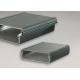 Customized 6063 Silver Extruded Aluminum Profiles Standard Aluminium Extrusions
