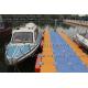 plastic hdpe floating ferry