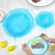 Kitchen 6pcs Reusable Stretch Round Silicone Stretch Lids Food Storage Cover Set