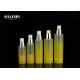 Face Cream Airless Cosmetic Bottles Yellow Color Screen Printing OEM