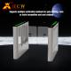 HCW 35-40 Persons / Min Security Fast Speed Gate Turnstile RS485 For School Entrance
