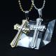 Fashion Top Trendy Stainless Steel Cross Necklace Pendant LPC307